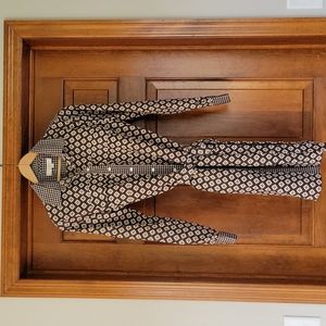 LOFT Buttondown Collared Shirt Dress